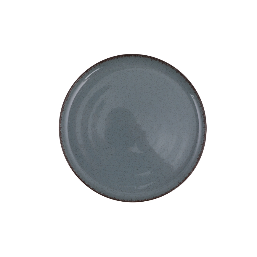 18 részes kék porcelán étkészlet