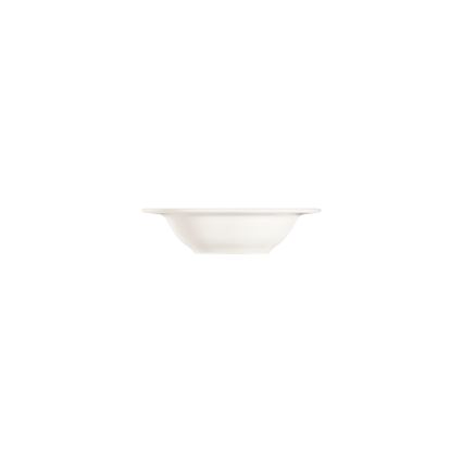18 részes krémszínű/ezüst porcelán étkészlet