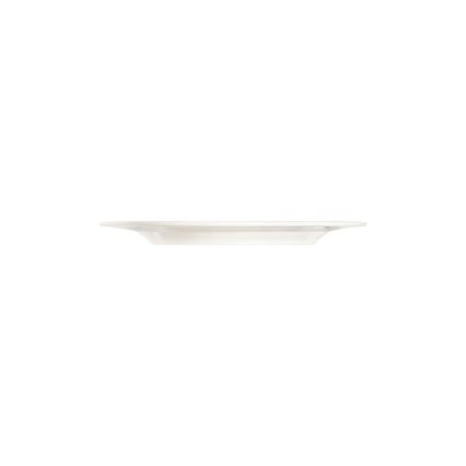 18 részes krémszínű/ezüst porcelán étkészlet