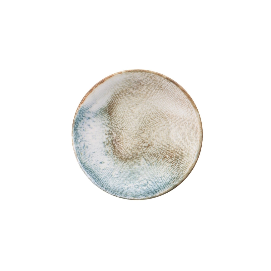 18 részes színes porcelán étkészlet