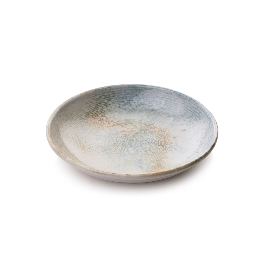 18 részes színes porcelán étkészlet