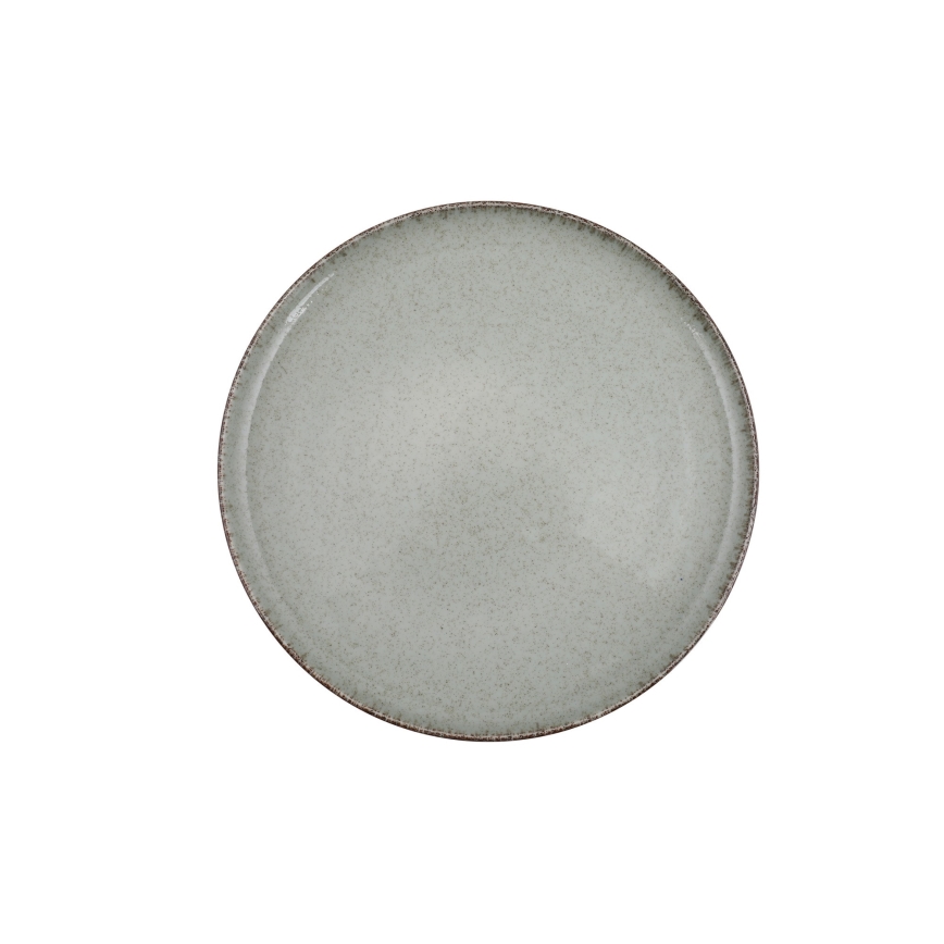 18 részes zöld porcelán étkészlet