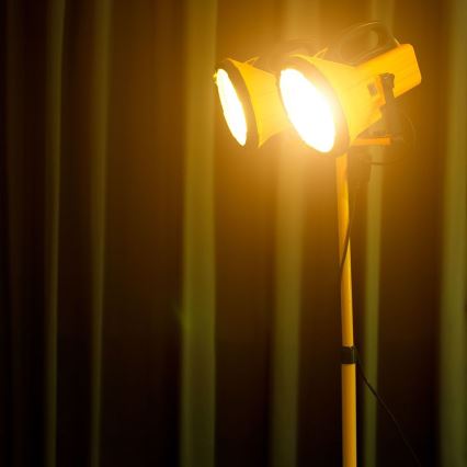 Állvány reflektorokhoz, 180 cm, sárga