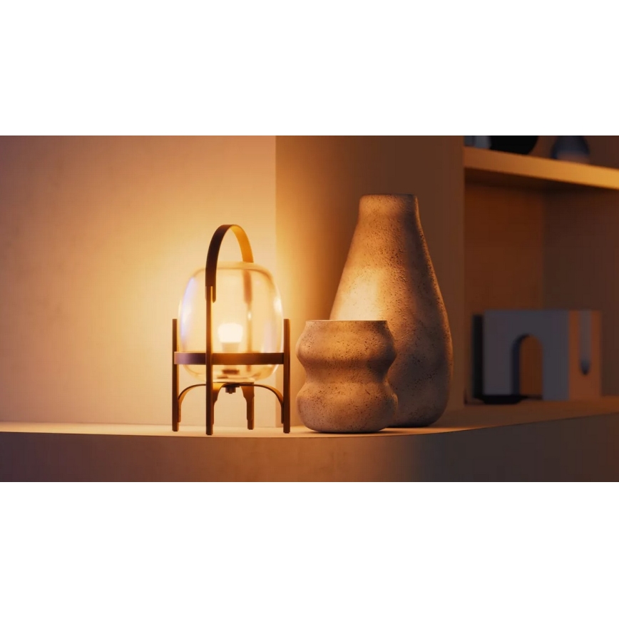 2 darabos készlet: Philips Hue WHITE dimmelhető LED-izzó, E27, 7W, 230V, 2700K