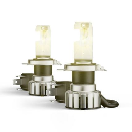 2 darabos LED autóizzó szett NIGHT BREAKER VINTAGE H4 P43T/20W/12V 3000K - Osram