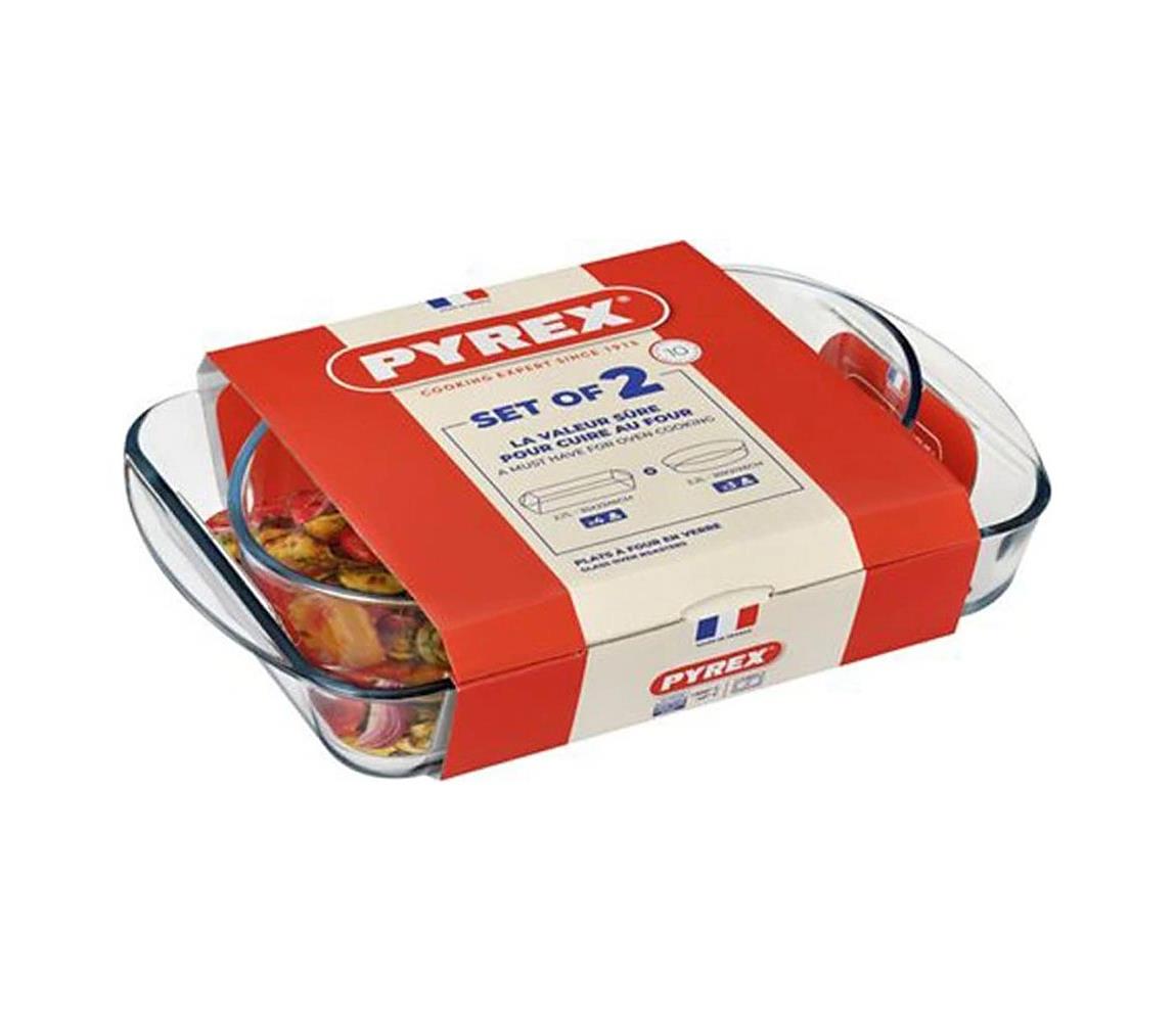 UTC 2 darabos PYREX sütőtál szett, 2,7/2,2 l 913S605/8043
