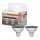 2 darabos szett LED dimmelhető MR16 reflektorizzó GU5,3/5W/12V 2700K 36° CRI 90 - Osram