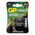 2 db GP LÍTIUM AA elem 1,5V