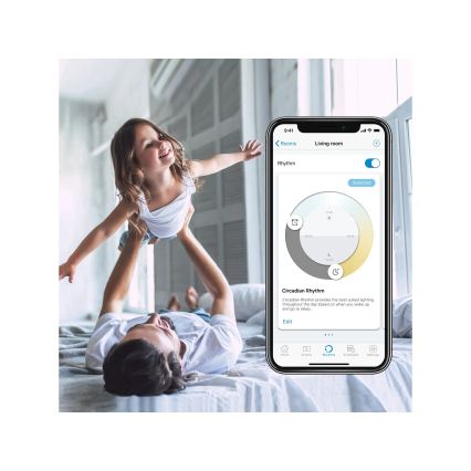 2 db-os szett LED RGBW dimmelhető izzó A60 E27/9W/230V 2200-6500K Wi-Fi + távirányító - WiZ