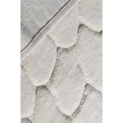 2 db-os LINO fürdőszobai szőnyeg szett, 60/100 cm, krémszínű