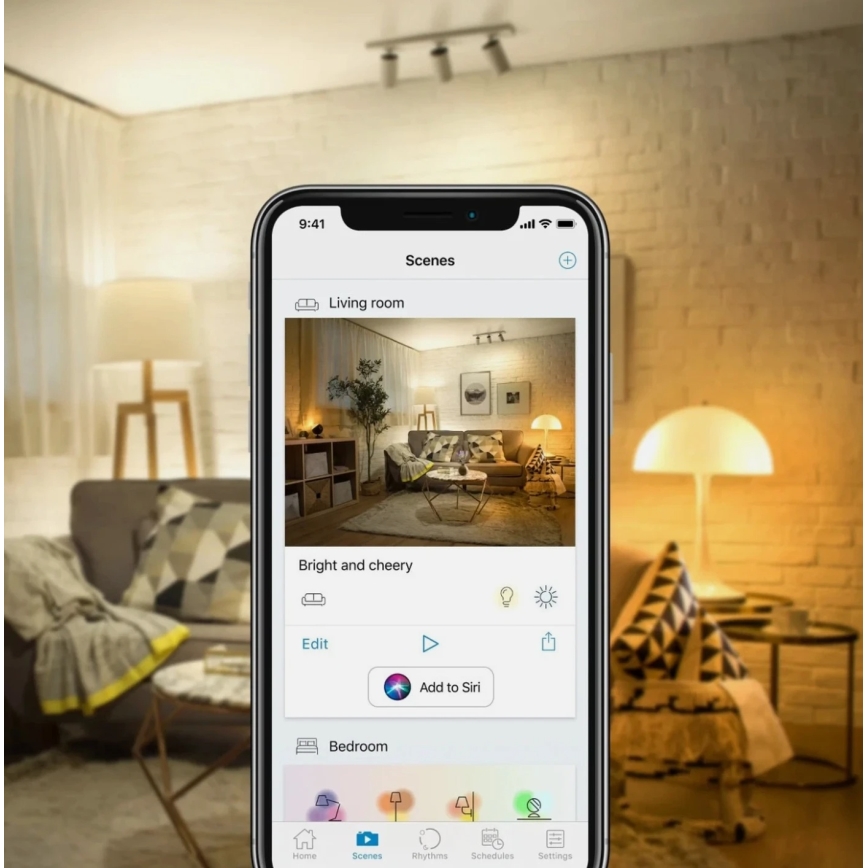 SZETT 2x dimmelhető LED izzó A60 E27/9W/230V 2700K Wi-Fi + távirányító - WiZ