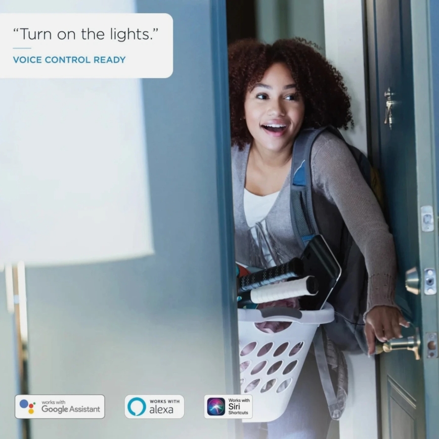 SZETT 2x dimmelhető LED izzó A60 E27/9W/230V 2700K Wi-Fi + távirányító - WiZ