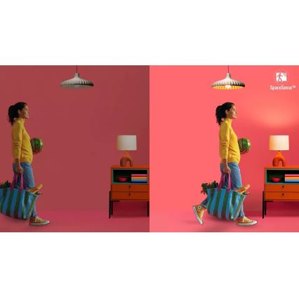 SZETT 2x LED Dimmelhető izzó mozgásérzékelővel PAR16 GU10/4,7W/230V 2700-6500K CRI 90 Wi-Fi - WiZ