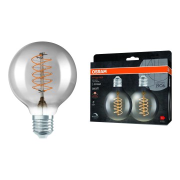 2 db-os szett LED dimmelhető VINTAGE FILAMENT izzó E27/7,8W/230V 1800K - Osram