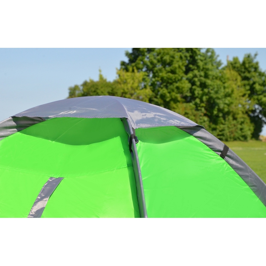 2 személyes sátor PU 1500 mm zöld
