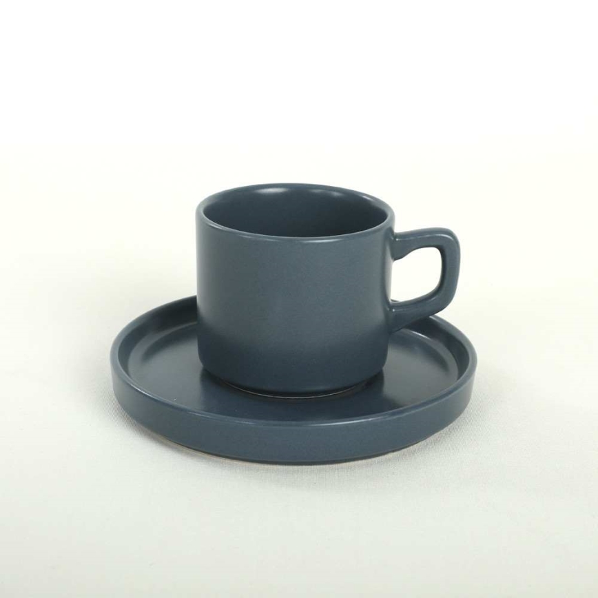 20 darabos színes kőkerámia étkészlet