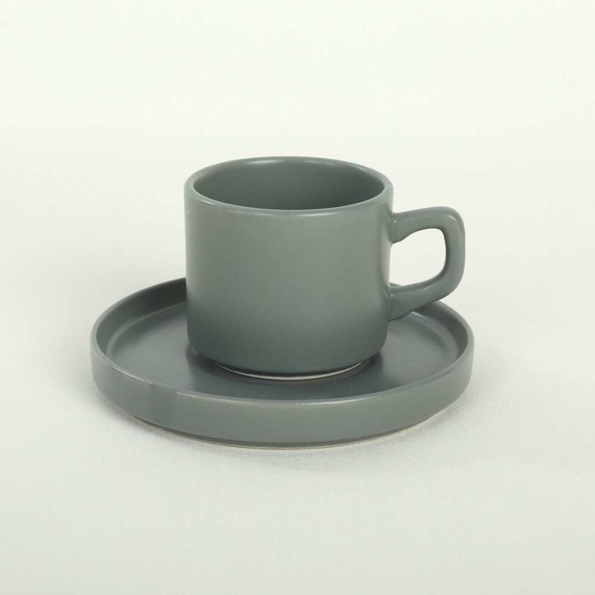 20 darabos színes kőkerámia étkészlet