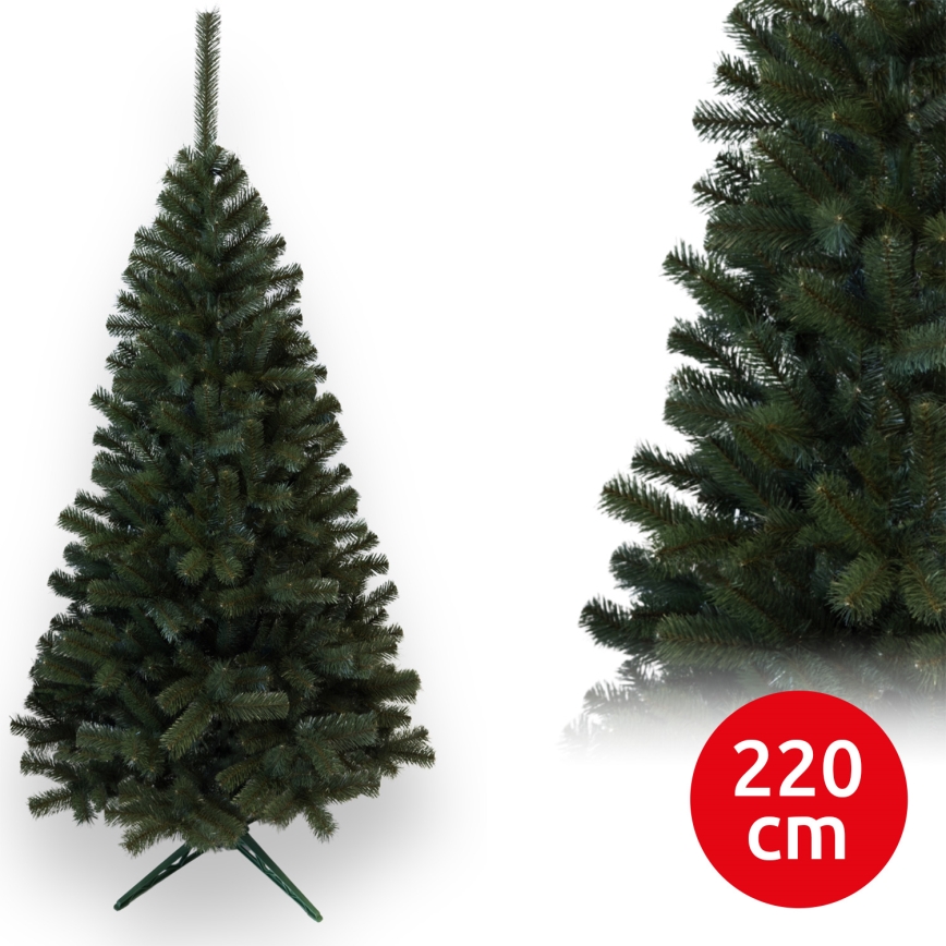 220 cm-es ezüstfenyő karácsonyfa