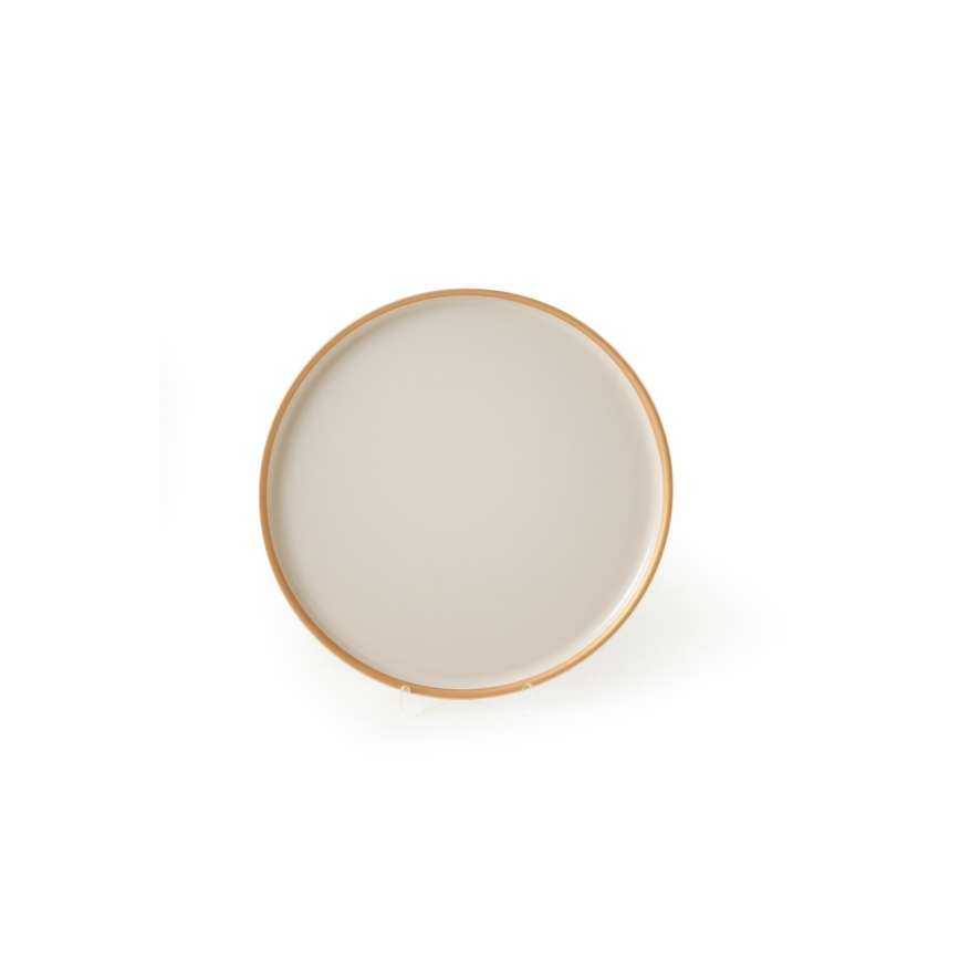 24 darabos bézs kerámia étkészlet