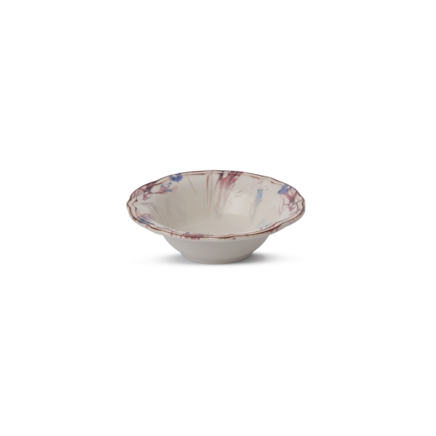 24 darabos, élénk színű porcelán étkészlet