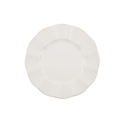 24 darabos étkészlet fehér/arany/porcelán