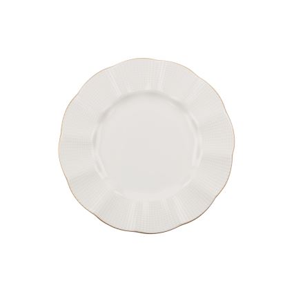 24 darabos étkészlet fehér/arany/porcelán