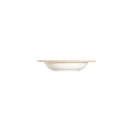 24 darabos étkészlet fehér/narancssárga/porcelán