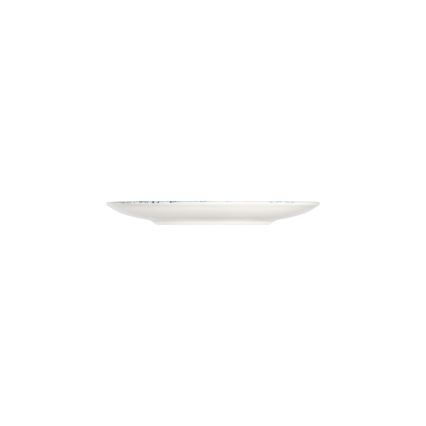 24 darabos étkészlet fehér/piros/kék /porcelán
