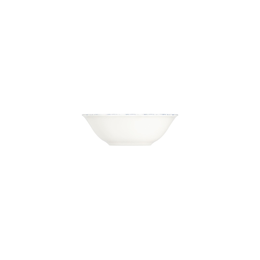 24 darabos étkészlet fehér/piros/kék /porcelán