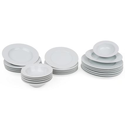 24 darabos étkészlet fehér/porcelán