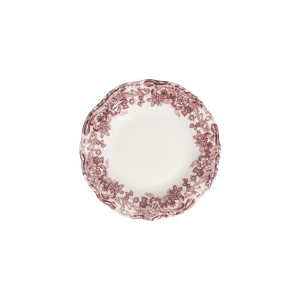 24 darabos étkészlet fehér/rózsaszín/porcelán