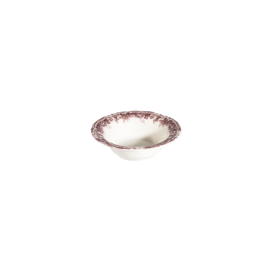 24 darabos étkészlet fehér/rózsaszín/porcelán