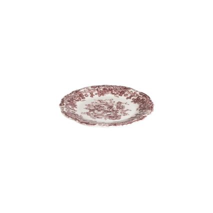 24 darabos étkészlet fehér/rózsaszín/porcelán