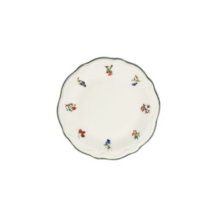 24 darabos étkészlet fehér/zöld/porcelán