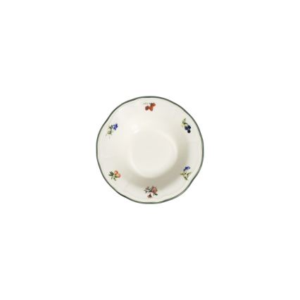 24 darabos étkészlet fehér/zöld/porcelán