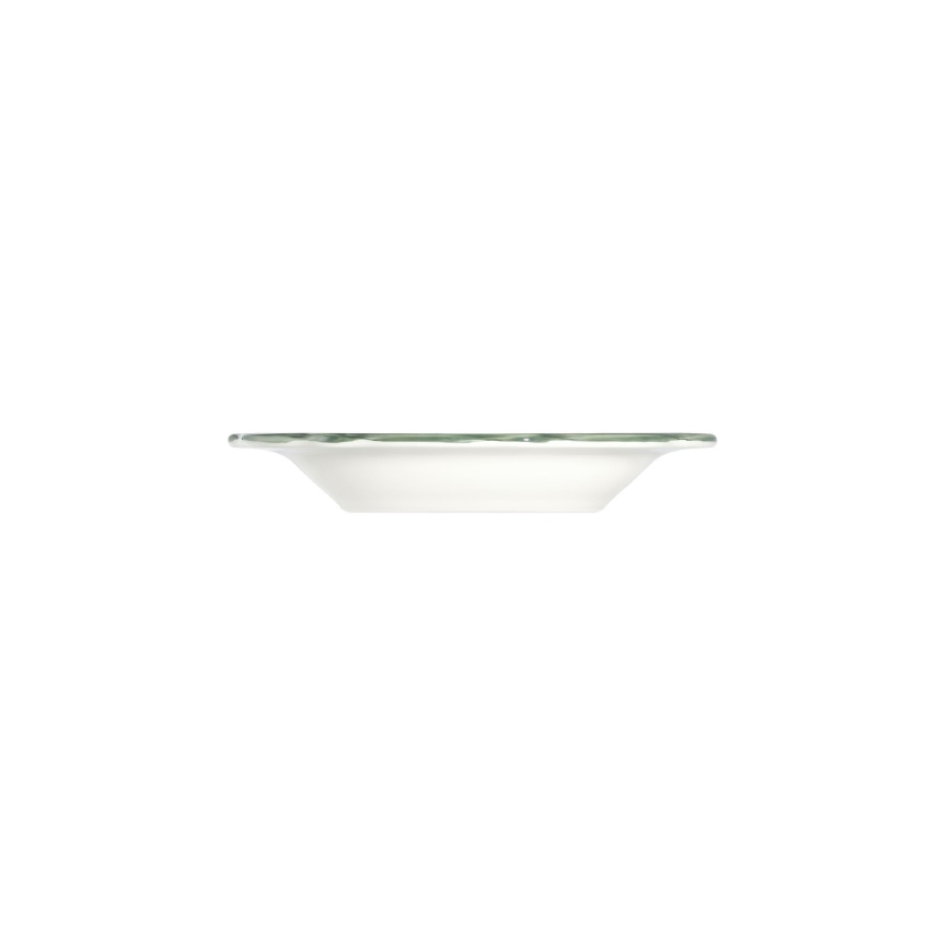 24 darabos étkészlet fehér/zöld/porcelán