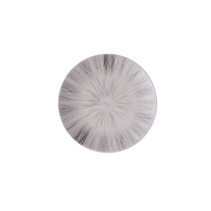 24 darabos étkészlet, szürke/porcelán