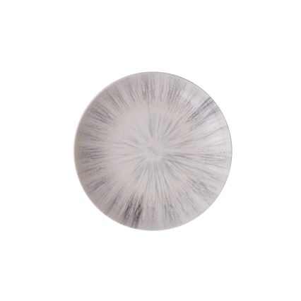 24 darabos étkészlet, szürke/porcelán