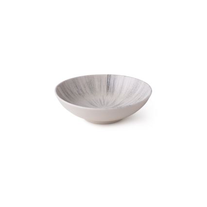 24 darabos étkészlet, szürke/porcelán