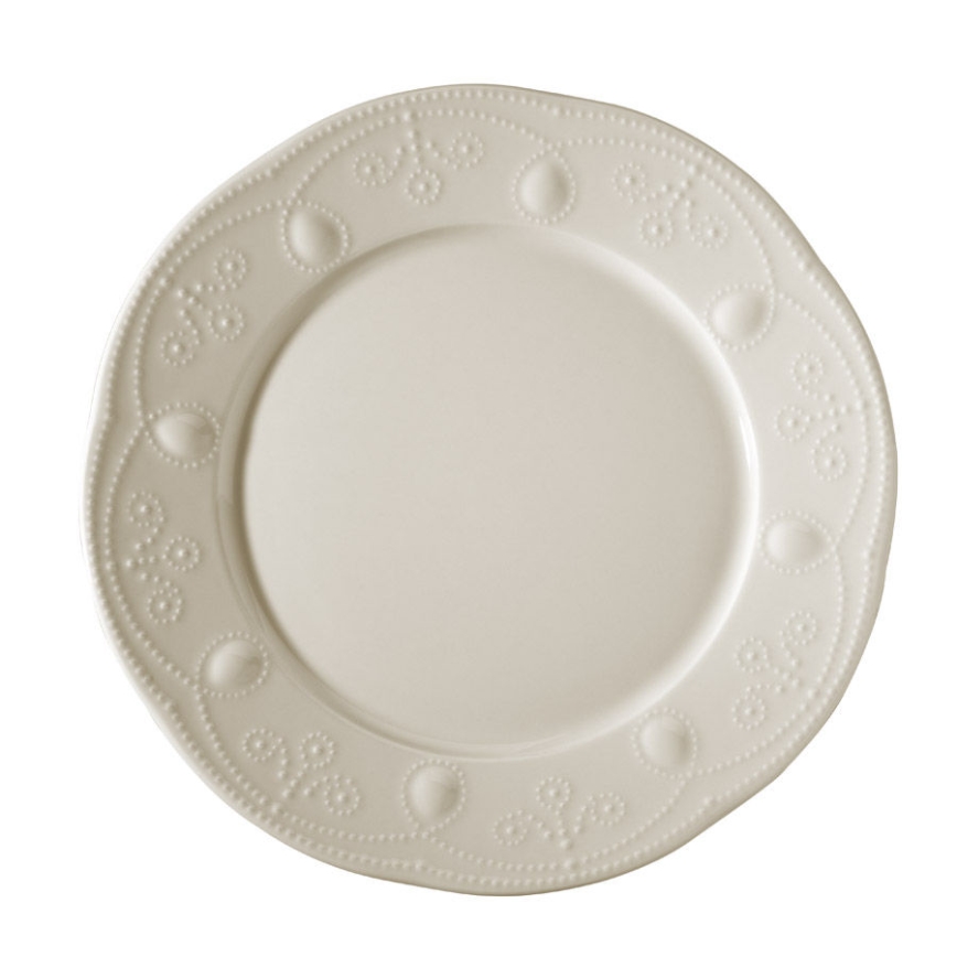24 darabos fehér porcelán étkészlet