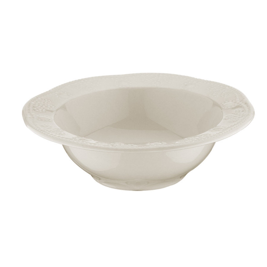24 darabos fehér porcelán étkészlet