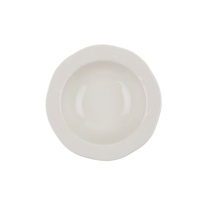 24 darabos fehér porcelán étkészlet