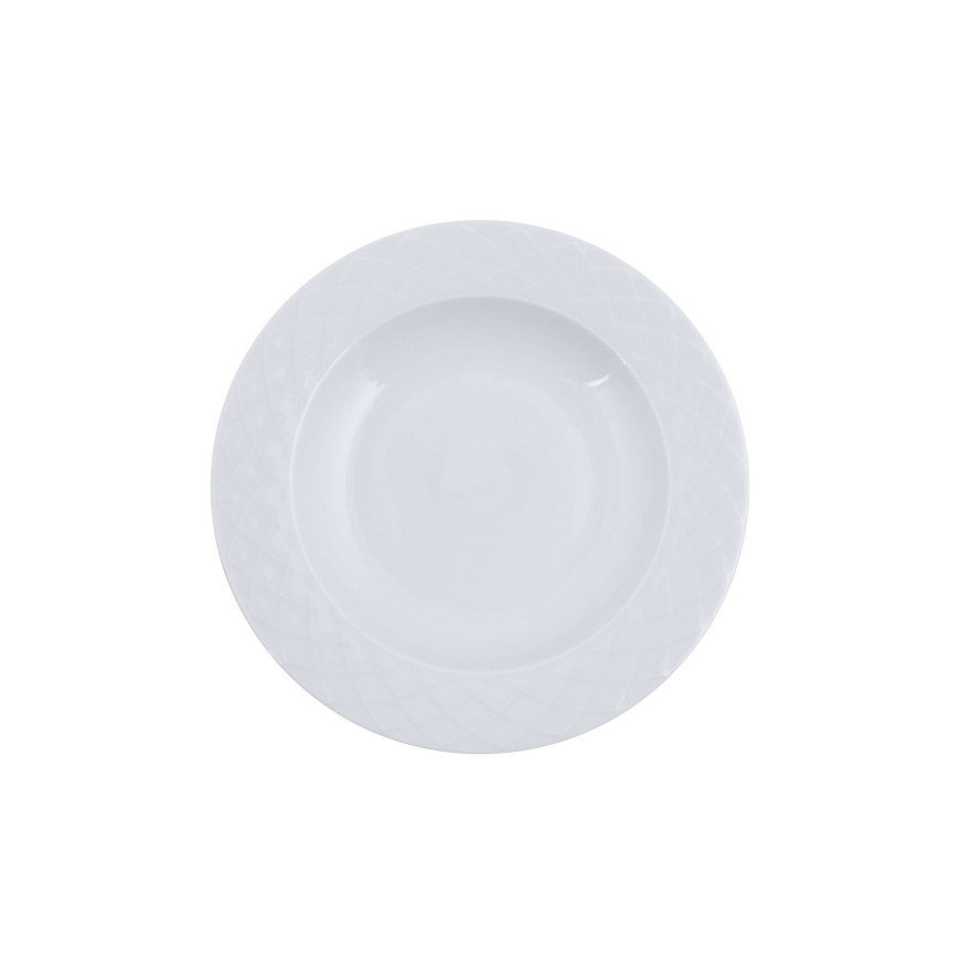 24 darabos fehér/porcelán étkészlet
