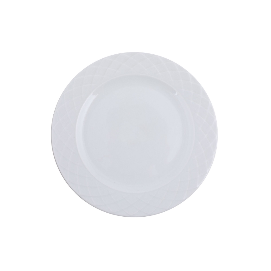 24 darabos fehér/porcelán étkészlet