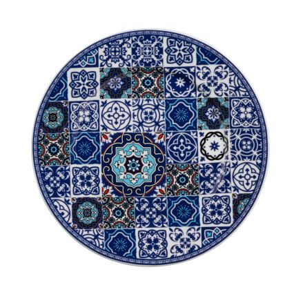 24 darabos kék porcelán étkészlet