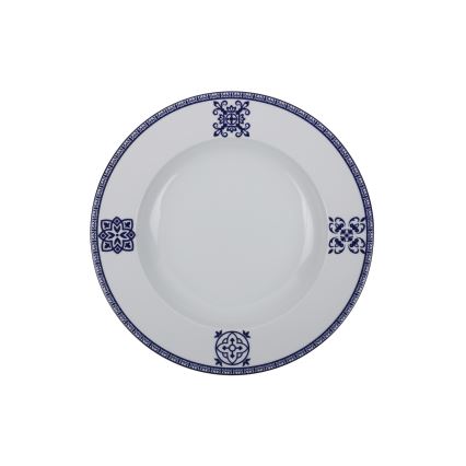 24 darabos kék porcelán étkészlet