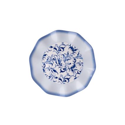 24 darabos kék porcelán étkészlet