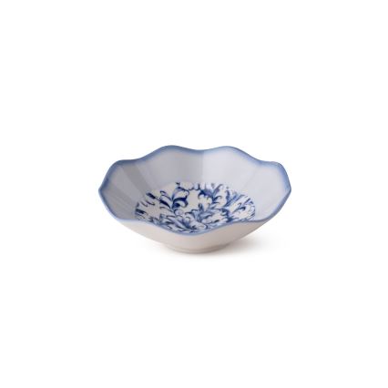 24 darabos kék porcelán étkészlet