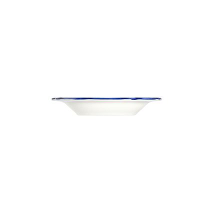 24 darabos porcelán étkészlet – fehér/kék/sárga