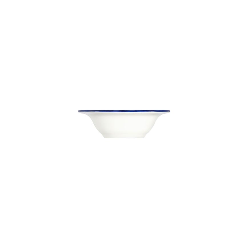 24 darabos porcelán étkészlet – fehér/kék/sárga
